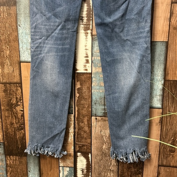 Kancan 3/25 skinny fringe bottom jeans - Picture 12 of 13